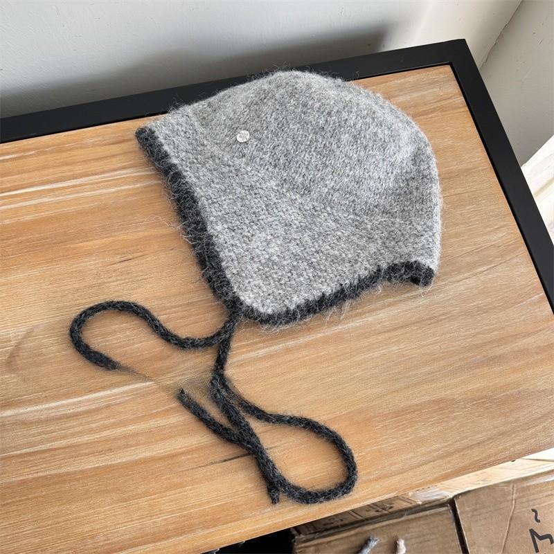 Cap Knit Wool Hat With Breathable Warm Fabric For Cold Seasons