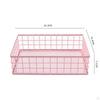 Desktop Iron Storage Basket, Metal Wire Fruit Basket,Multi Purpose for