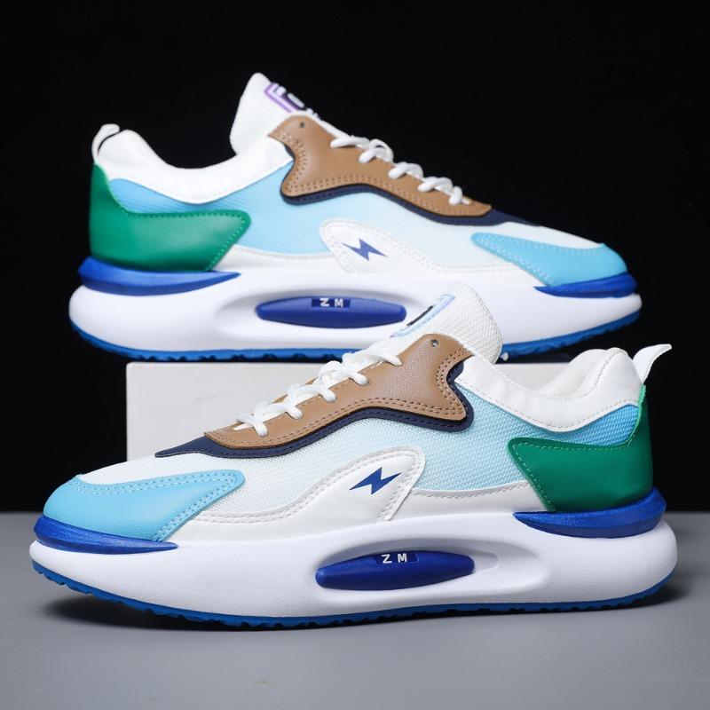 Fashion Trend Men Tennis Running Shoes Breathable Platform Training Shoes Daily Versatile Comfortable Elasticity Sneakers Sports Shoes