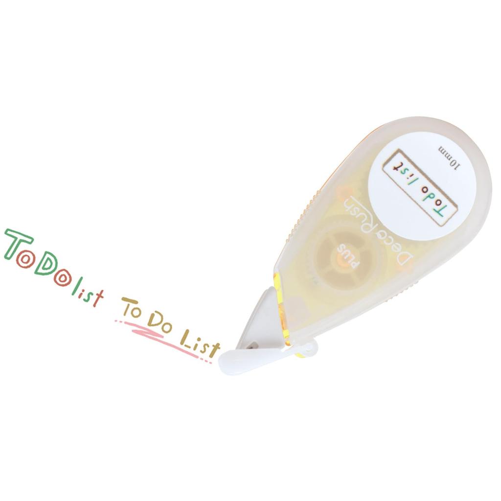 Plus Deco Rush Wide Type Limited Edition Topic Design To Do List X 20 Pack DC-080LM-1 51-791