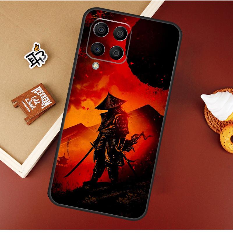 Anime Japanese Samurai Case For Samsung Galaxy M55 M35 M15 M56 M36 M16 M06 M31 M13 M33 M53 M12 M32 M52 M14 M34 M54