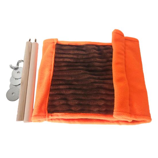 Hamster Hammock Dvouvrstvé Závěsné Odolné proti kousnutí Pohodlné Měkké na dotek Udržujte v teple Velký prostor