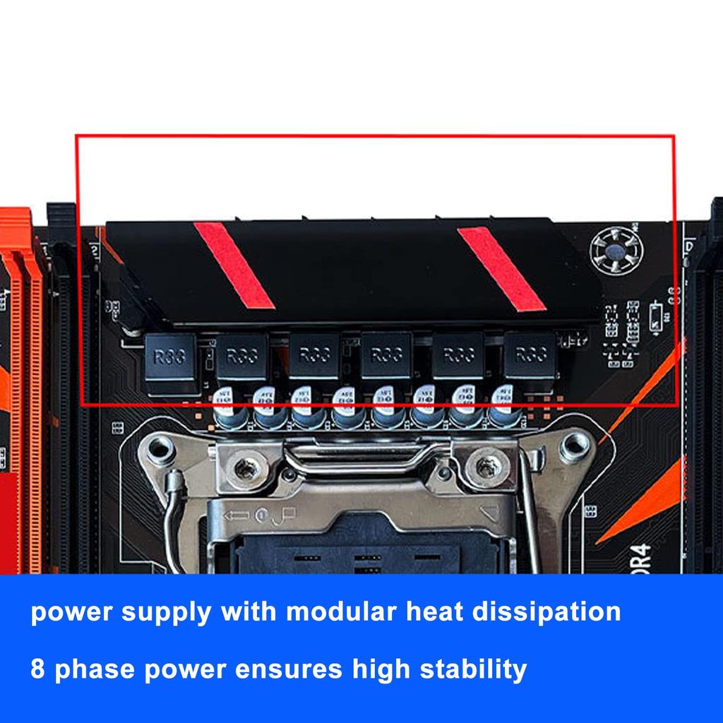 Základní deska Dpofirs X99 CPU LGA E5 2620 V3 Základní deska CPU podporuje DDR4 WiFi a gigabitovou síťovou kartu pro stolní počítač Combo, sada 2011-3, 4-kanálová