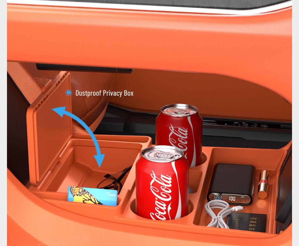 Geely Galaxy M9 Lower Console Silicone Storage Box for Glasses and Accessories