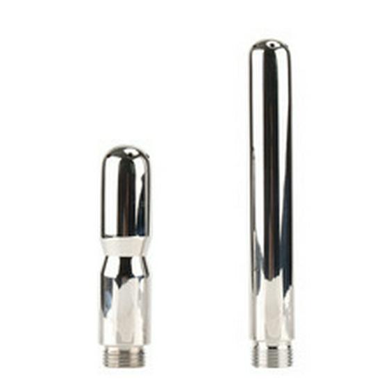 Metal Bead Anal & Vaginal Irrigation Tool - G-Spot Cleaning Enema for Personal Intimate Hygiene