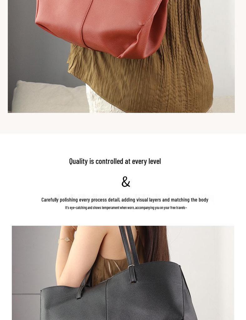 Sac fourre-tout grande capacité pour femme Cross-Border Bolingen, sac à main polyvalent à porter sous le bras