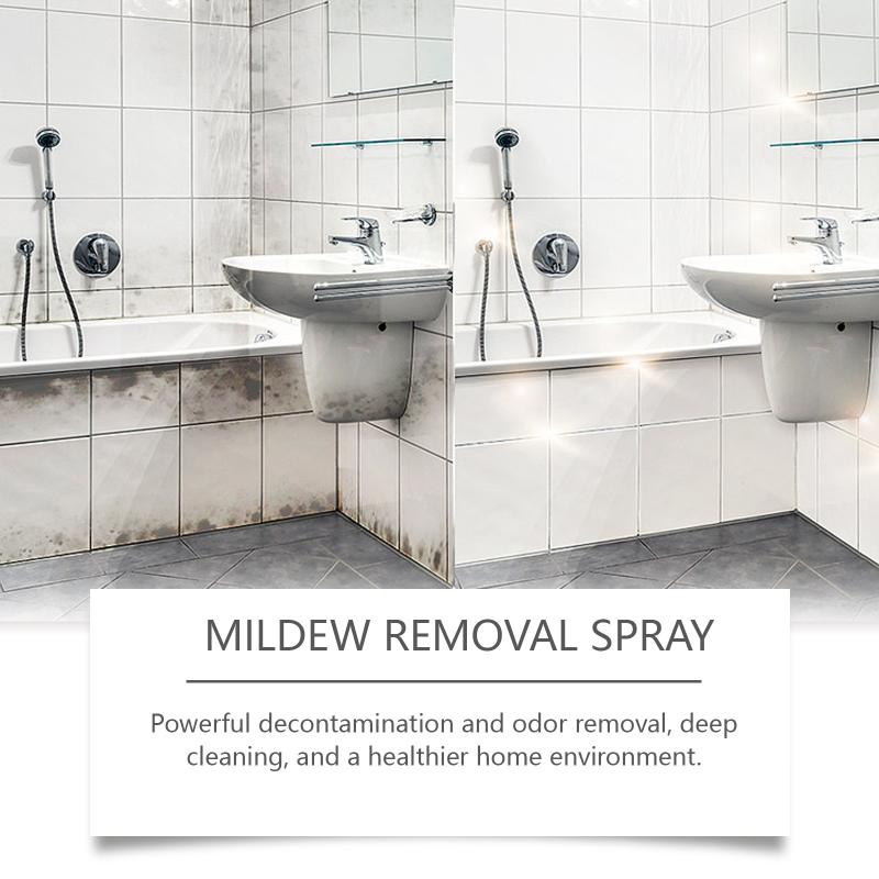 Bathroom Tile Mildew Remover Multi Functional Mold Cleaner Spray for Wall and Ceiling Deep Stain Removal at Home