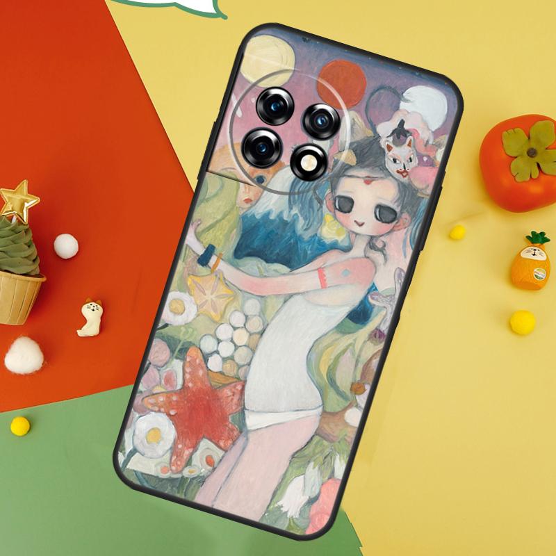 

Мультяшный Эстетичный Задний Чехол Aya Takano Для OnePlus 13 15 13R 13T 12 12R 11 10 10T 8T Nord 5 CE 4 2 3 Lite N20 N30 OnePlus 8Pro