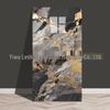 Waterproof Marble Imitation Tile Wall Sticker for Kitchen Renovation - Oil & Moisture Resistant, Self-Adhesive Decor.