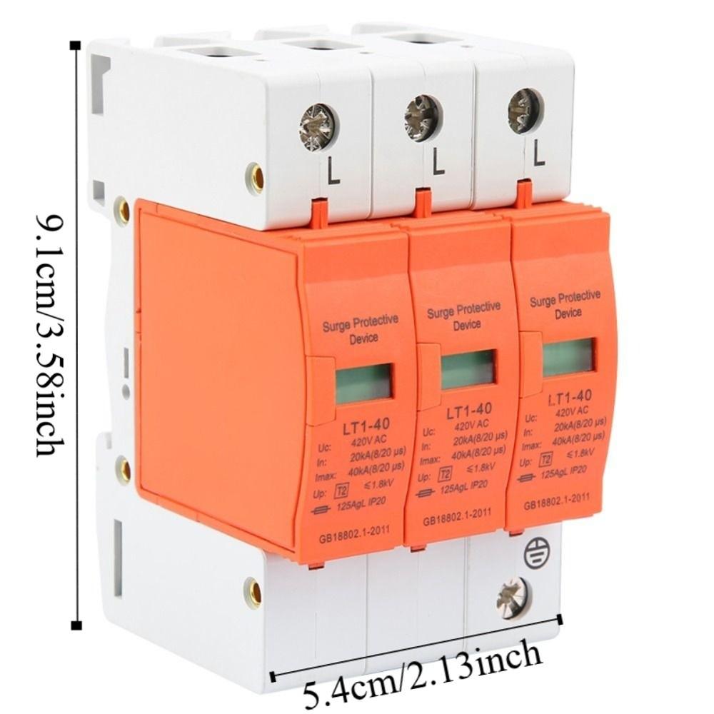 20kA-40kA Home Protector Protective Device 3P Thunder Protection Home Protector Home House