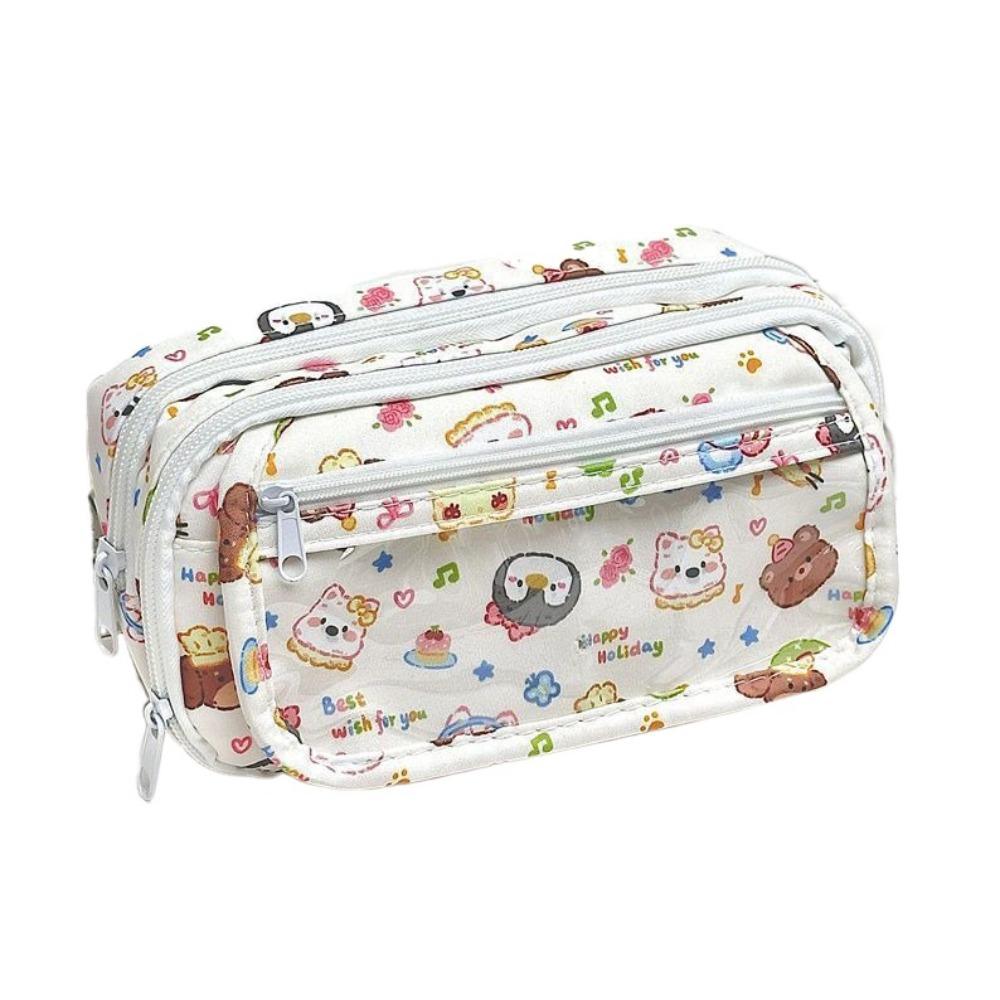 Новая Парк Щенков Пенал-сумка Флип Большая Вместимость Канцелярская Сумка Мультяшный Многослойный Пенал Студенты