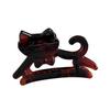 Hair Claw Cat Shape Stable Anti-Slip Design Hair Clip Back Head Large Hair Claw Lightweight Half-Tied Hair Accessory