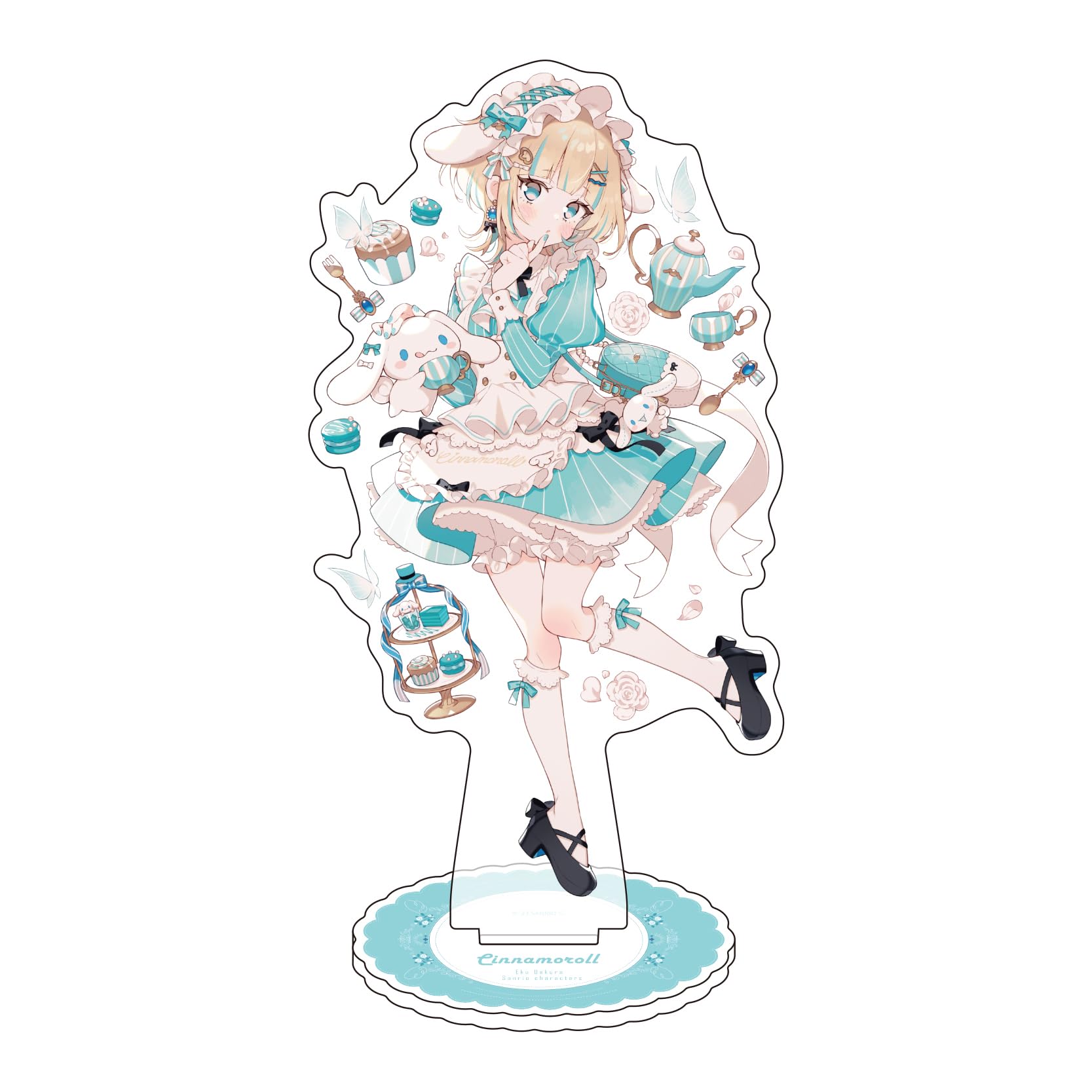 

Eku Uekura x Sanrio Characters 02 Cinnamoroll Character Acrylic Figure [Original Illustration]