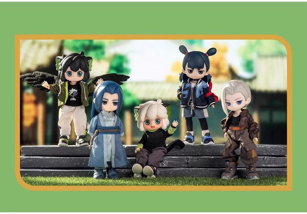Luo Xiaohei War 2 BJD Movable Joint Trendy Ornament Figure Gift