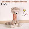 Interactive Tug of War Rope Stuffed Animal Dog Toy, Indestructible Giraffe Raccoon Squeaky Plush Toy Durable Companions with Rope, Soft Washable Chew