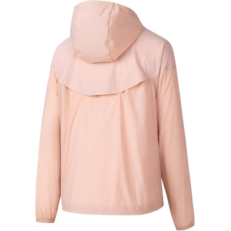 Anta Outdoor Series Sports Casual Simple Solid Color Hooded Zipper Loose Fashion Versatile Sun Protection UV Protection Jacket 162526603-3