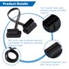 Car Auto 16 Pin Male to Female   Extension Cable Diagnostic Adapter 30cmCelsius12inch Length
