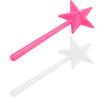 2PCS ABS Salt Shakers Pink White Color Seasoning Dispenser Wand  For Halloween Decor