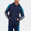 adidas Originals Men's Blue Hooded Sweatshirt HK7478