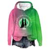 Women's Fashionable Casual Oversized Long-Sleeved Hooded Print Pullover Sweatshirt