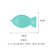 Pet Slow Food Bowl Anti-choking Bowl Dog Licking Plate Cat Licking Slow Food Plate Pet Plate Silicone Fish Shaped Slow Food Plate