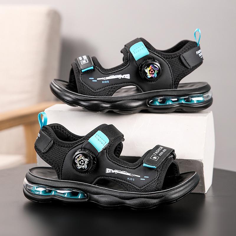 

Classmates Children s Sandals One-word Sandals Beach Sports Leisure Hiking Breathable Light Youth 42 size/shoe inner length about 27.0cm