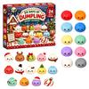 Christmas Gift for Adults 2026 Squeeze Toy Advent Calendar, 24-Day Dumpling Bun Fidget Stocking Stuffers Kids Countdown Box, Soft TPR Stress