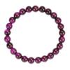 Festive Gifts Purple Garnet Beaded Bracelet Elegant Fashion Jewelry For Women Daily Wear Gift