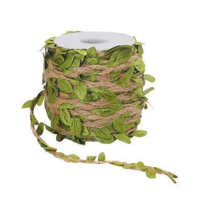 Simulatie Bladeren Touw Wax Draad Rotan Decoratief Touw DIY Ambacht Jute Touw