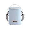 Waterproof Cylinder Lunch Bag with Thickened Aluminum Foil Office Lunch Tote Picnic Bag  Travel