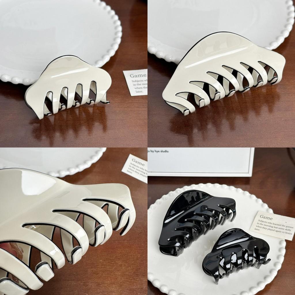 Stylish Large Acetate Hair Claw Clip For Thick Hair With Elegant Finish Ideal For Fashionable Women