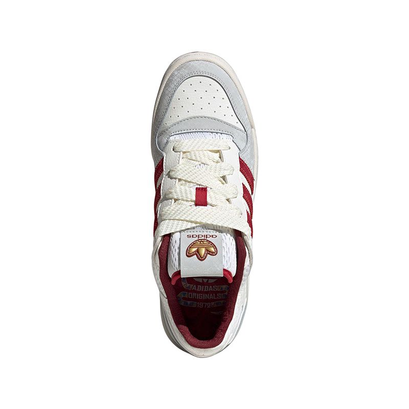 Adidas Forum Low CL Year of the Snake Unisex Sneakers White Cloud-White Shadow-Red JP9969