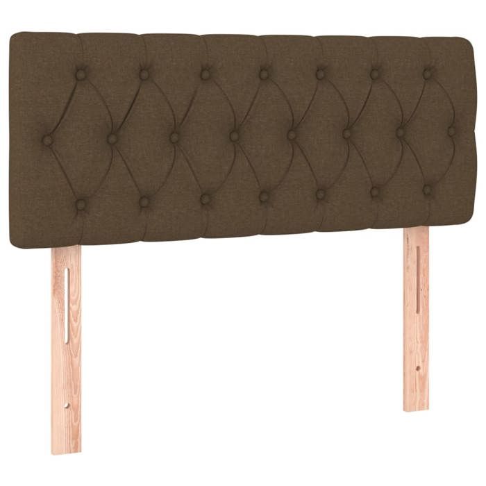 VidaXL Headboard Bedroom Furniture Bed Accessory Single Bed Headboard Interior Dark Brown 346315