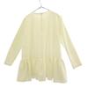 yori Long sleeve Tiered Gathered blouse 38 white Women Used