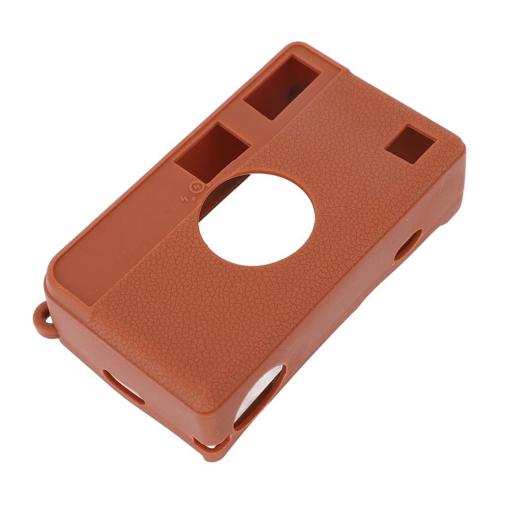 Protective Cover Shock Proof Anti Scratch Soft Silicone Housing Case for H35 Film Camera Brown