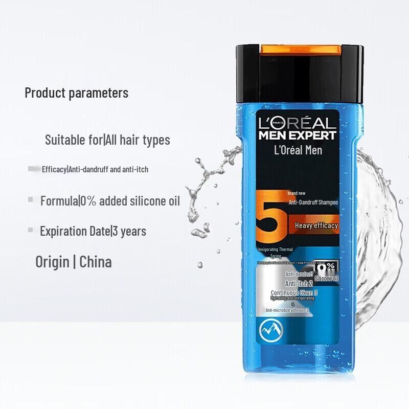 L'Oréal Men's Active Spring Anti-Dandruff Shampoo