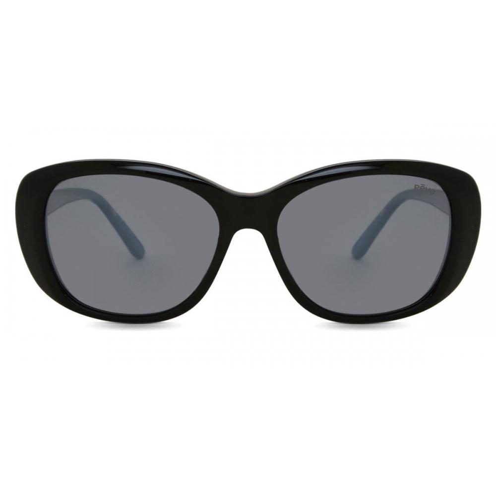 Revo Women Sunglasses Polarized 01gy Re 1102 Sammy Black/56-16-145