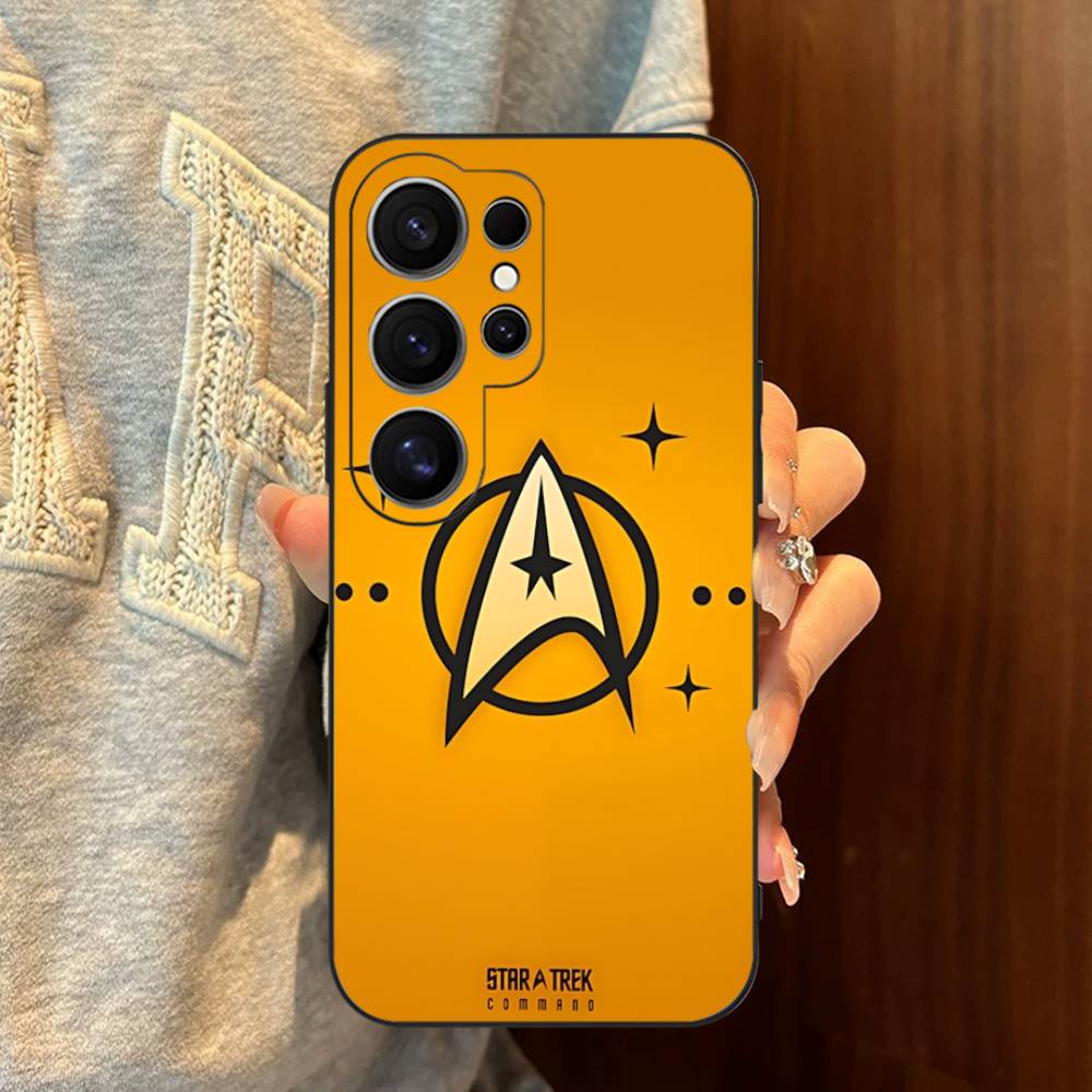 

Popular S-Star T-Trek Movie Logo Phone Case For Samsung S 24 Fe 25 Ultra Plus 20 Lite 21 30 22 23 24 22 Ultra 5G Fundas Samsung S23 Plus 5G