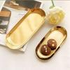 Stainless Steel Tray Decoration Storage Tray Earrings Sorting Tray Multi Size Bathroom Bedroom Home Storage Accessory Rust Proof