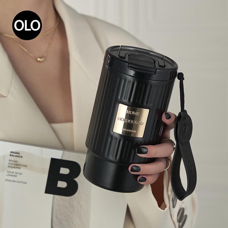 HOLOHOLO Roman Insulated Stainless Steel Tumbler with Straw