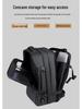 Men's Expandable Business Casual Backpack - Multifunctional, Large Capacity for Commute and Travel