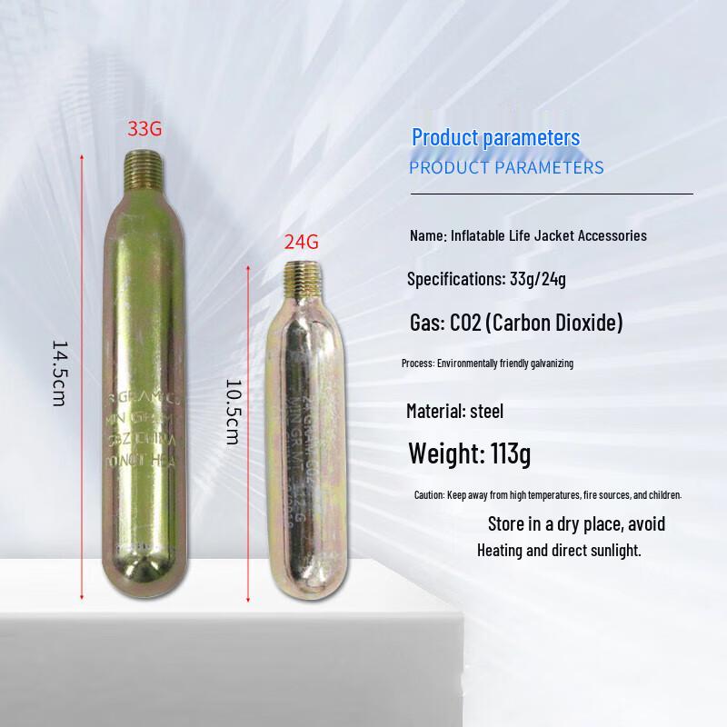 Zuitubao Automatic Inflatable Life Vest/Belt Refill Kit