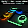 3/M Ruban Lumineux Auto-adhésif Stickers Lumineux Vision Nocturne DIY Décoration Maison Avertissement Fluorescent Rubans de Sécurité Pour Fête