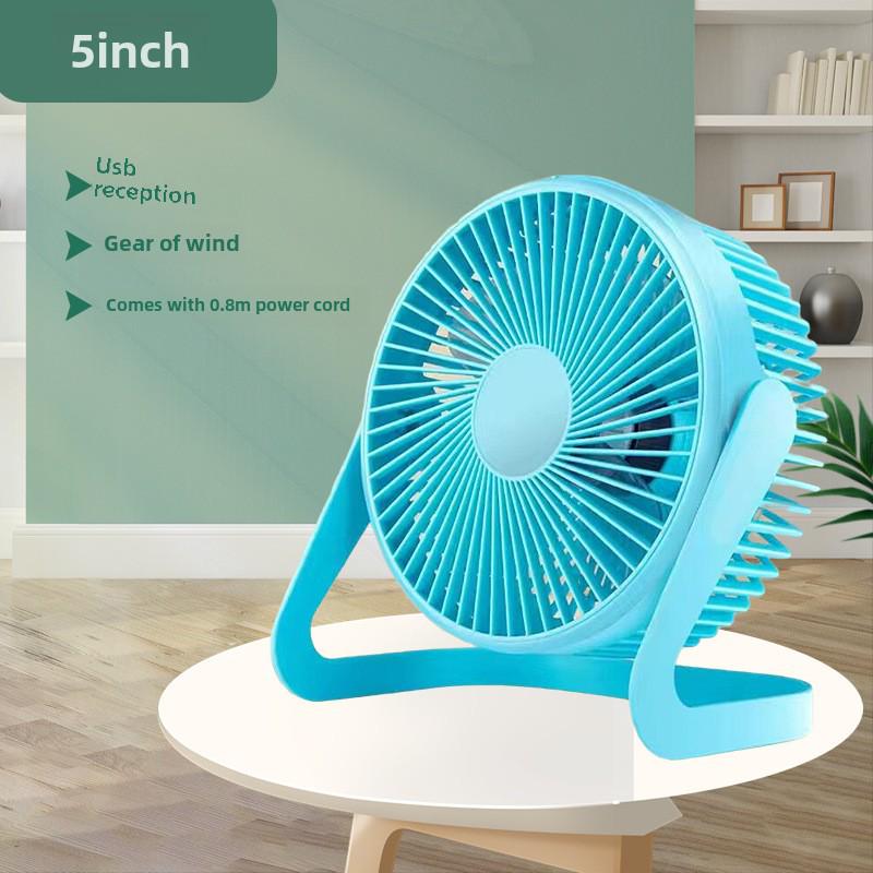 Mini ventilator de birou portabil USB pentru birou și cămin
