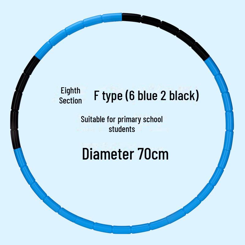 Detachable Plastic Hula Hoop for Young Children: Ideal for Beginners, Girls Ages 3-10, Kindergarten & Primary School.