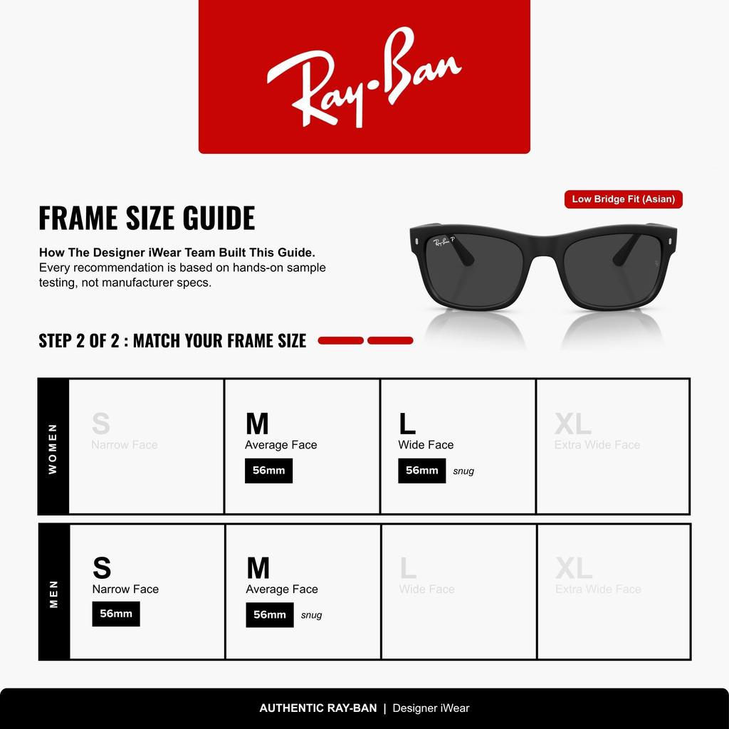 Sunglasses RB4428F Asian Fit Ray-Ban