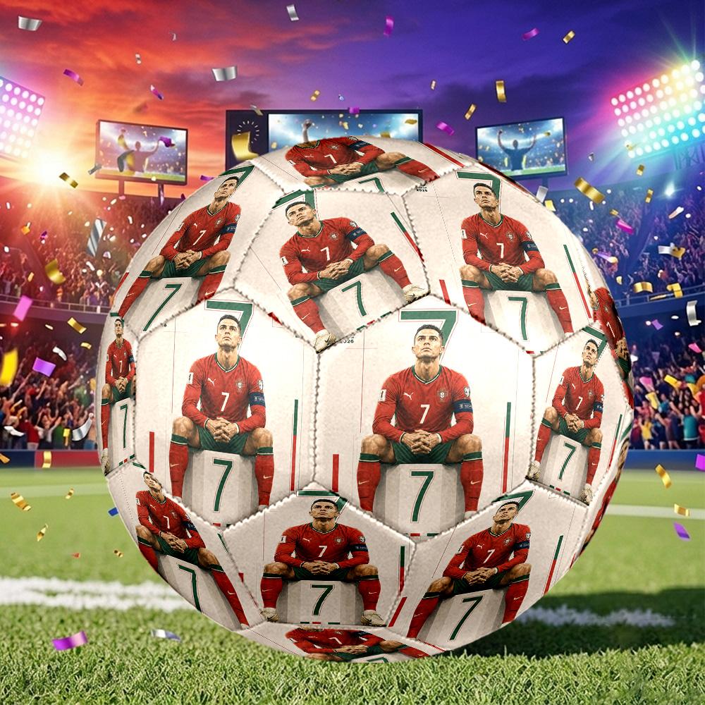 1pz Pallone da Calcio Celebrazione Gol Taglia 5, Adatto per Partite di Allenamento/Allenamento Torneo, Leggero e Resistente. cl7023