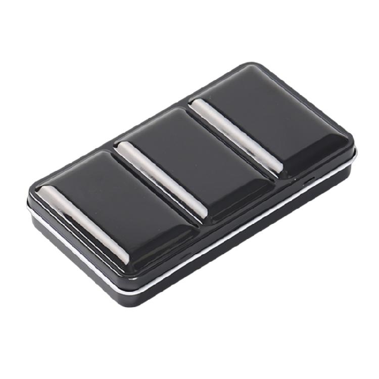 

Leakproof Metal Paint Storage Case Portable Watercolor Paint Tin Box Artists Travel Palette Tray For Outdoor Sketching S