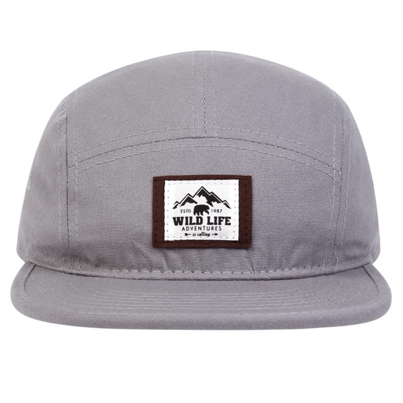 

2025 Personalized New Baseball Hat Wild Label Flat Edge Hat Outdoor Leisure Commuter Decoration Sunshade Hat Street Hip Hop Hat сірий