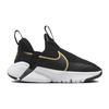 Nike Flex Plus 2 PS Black Metallic Gold Kids Sneakers Dark-Smoke-Grey White DV9000-002